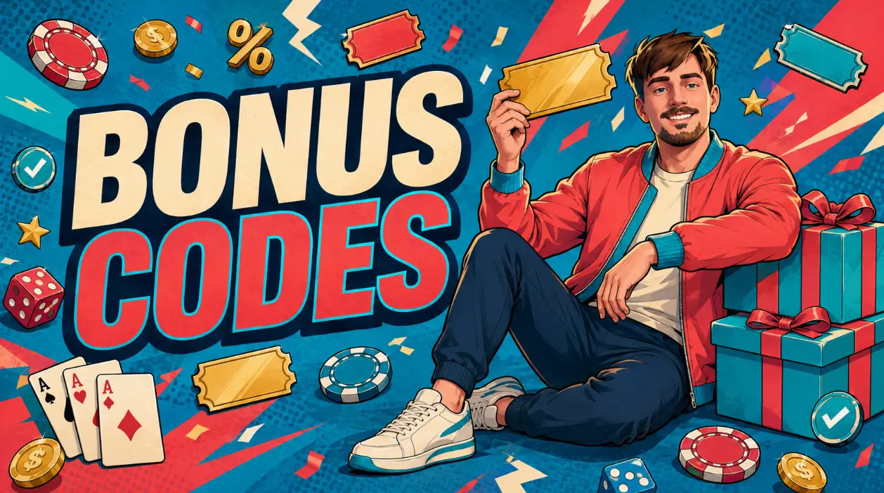 Free spins promo codes and the Mr Beast Casino bonus